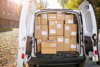 Vehículo para transportar cajas